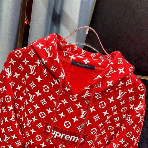 louis vuitton supreme denim shirt replica|supreme louis vuitton tracksuit.